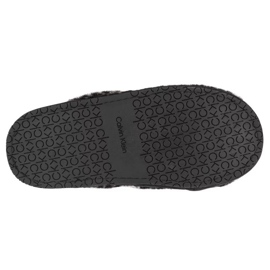 Calvin Klein Slipper Mule Fur Mono hjemmesko HW0HW00536-0GK sort 4
