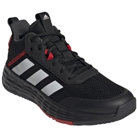 Adidas OwnTheGame 2.0 H00471 basketballsko sort sort 4