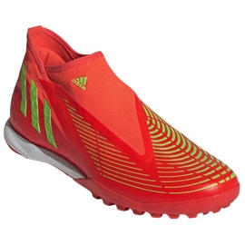 Adidas Predator Edge.3 Ll Tf GV8533 sko rød appelsiner og røde 3