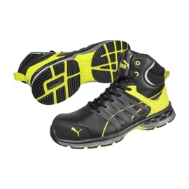 Puma Velocity 2.0 Yellow Mid MLI-S12B1 sko sort 4