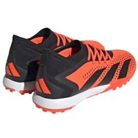 Adidas Predator Accuracy.3 Tf M GW4638 fodboldsko orange appelsiner og røde 4