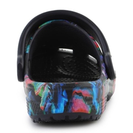 Crocs Classic Dino Clog Jr 208303-4LF hjemmesko sort 3