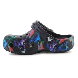 Crocs Classic Dino Clog Jr 208303-4LF hjemmesko sort 8