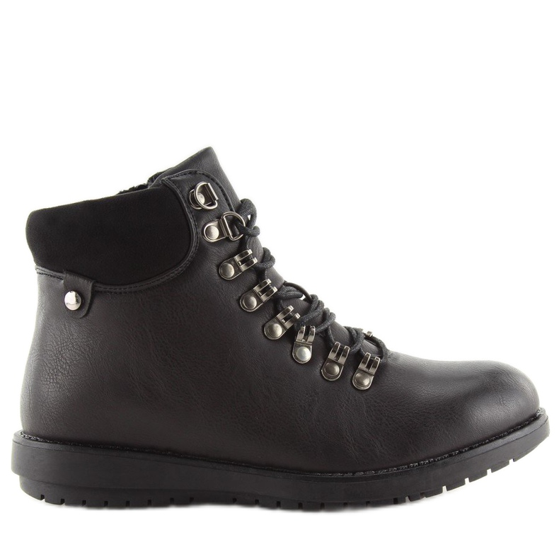 Sorte Trapper støvler 3971 sort 2