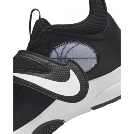 Nike Team Hustle D 11 (GS) DV8996-002 sko sort 6