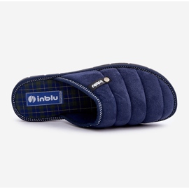 Inblu Komfortable hjemmesko til mænd, marineblå 2