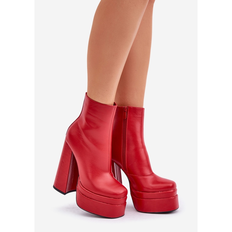 Støvler Model Selahra JA-26 Rød - Step in style 1