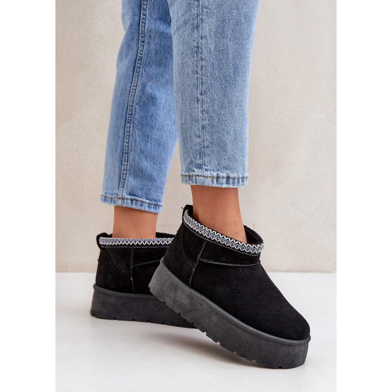 Snestøvler Model Heslania HY877 Sort - Step in style 1