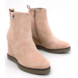 Khaki kilestøvler beige 1