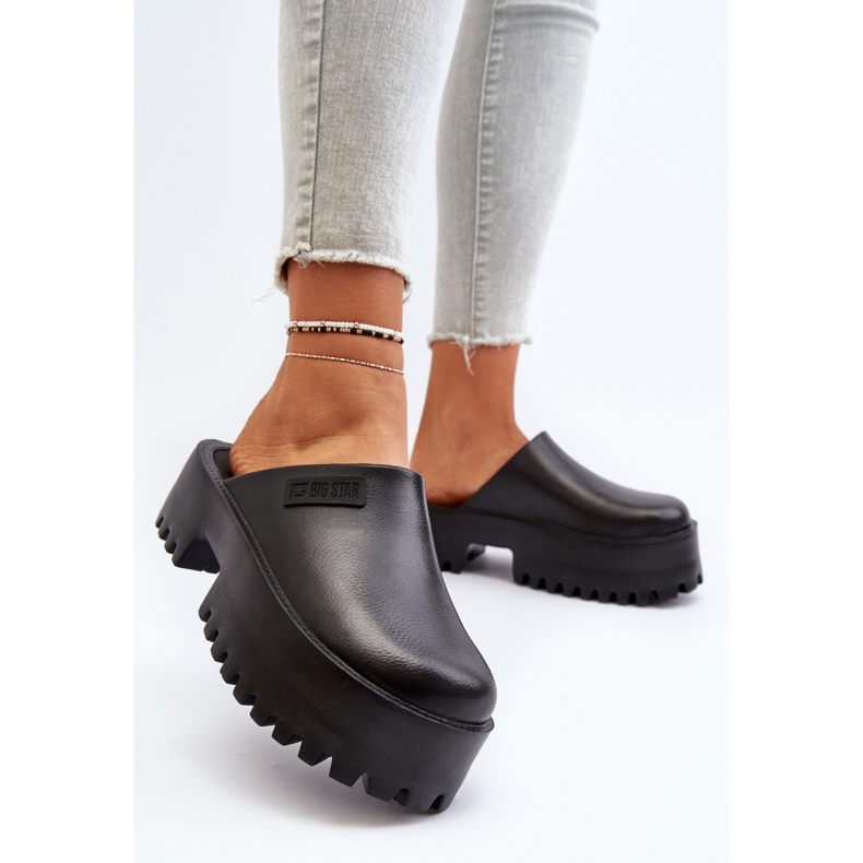 Flip Flops med tyk bund Big Star NN274014 Sort 1