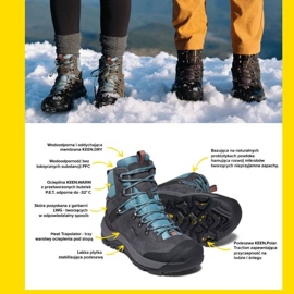 KEEN Revel Iv Mid sko KE-1023629 grå 2