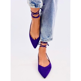 Lilla bundet Slingback Ballet Flats 1
