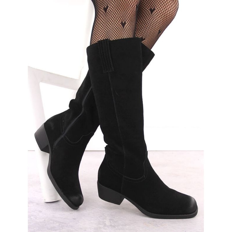 Cowboy Boots Sergio Leone SK465A Sort 1