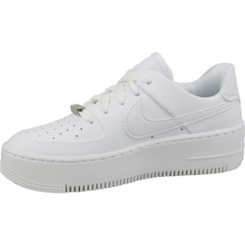 Nike Air Force 1 Sage Low AR5339-100 hvide lædersko 1