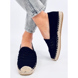 Espadrilles kvinders blonder sort 1