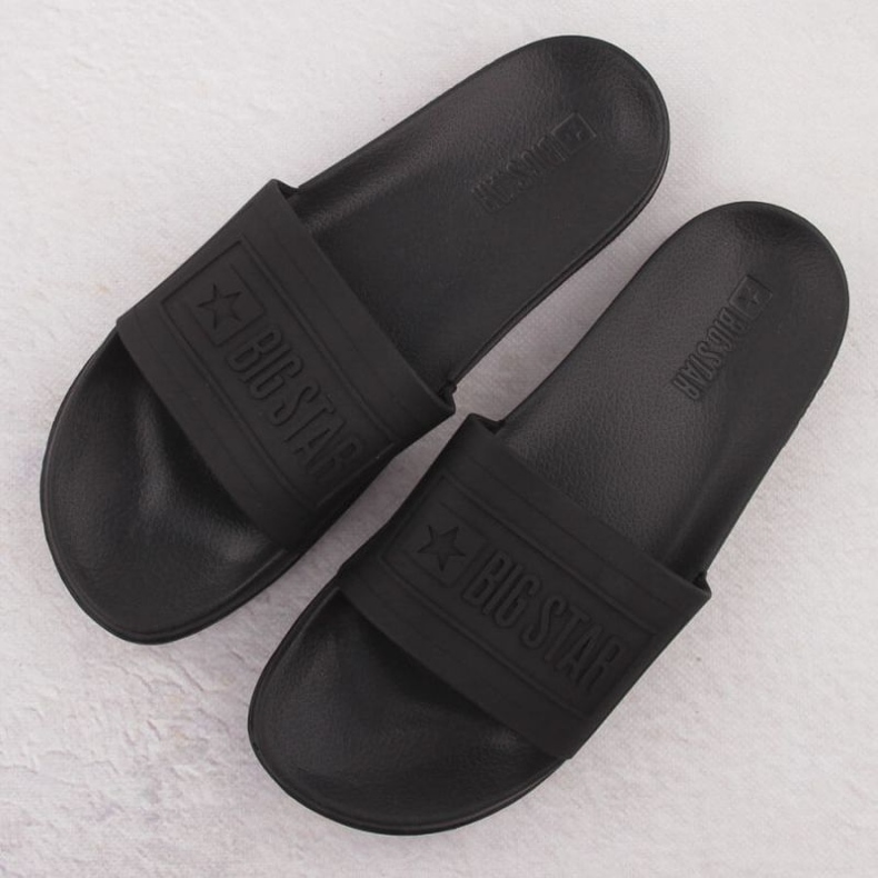Kvinders flip flops til Big Star OO274044 Sort 2