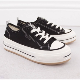 Big Star Sneakers på NN274204 Black Platform sort 2