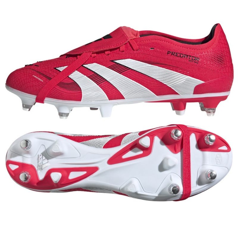 Adidas Predator Pro Ft Sg JR0453 fodboldsko rød 1