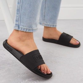 Kvinders flip flops til Big Star OO274044 Sort 5