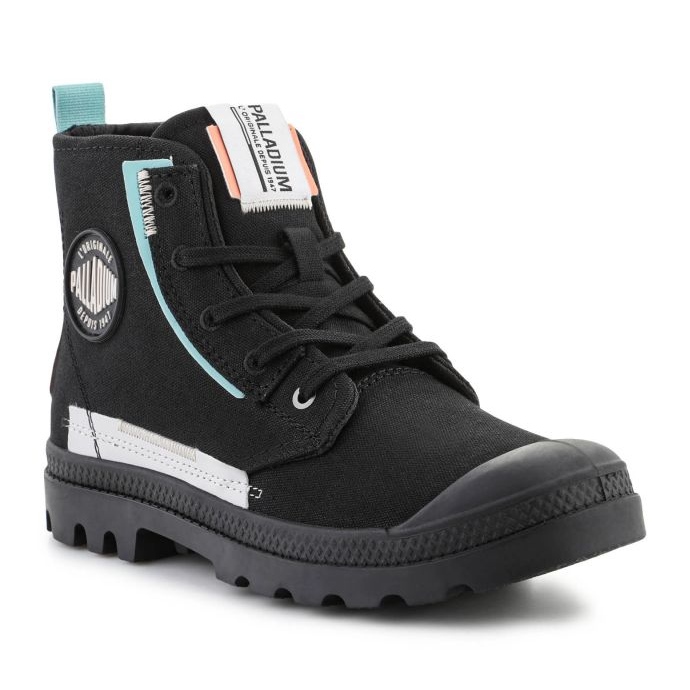 Palladium Pampa Underlayer 99183-008-M Sorte sko 2