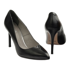 Edeo Dame højhælede pumps 3180 sort 2