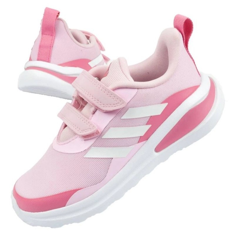 Adidas FortaRun Jr GV7857 sportssko lyserød 1