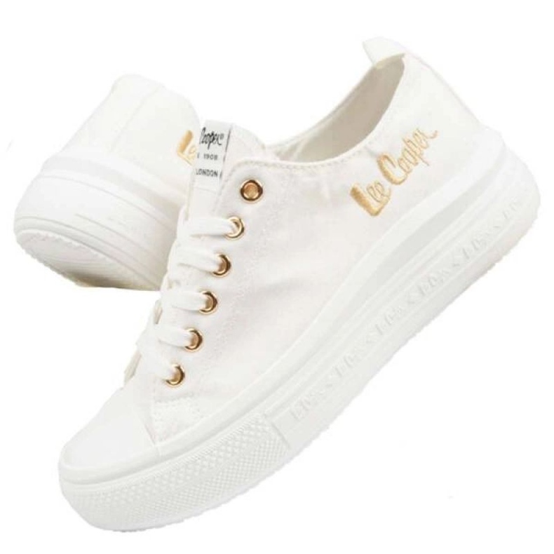 Lee Cooper LCW-24-44-2462L sko hvid 1