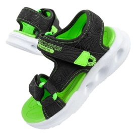 Skechers 401673L/BKLM sandaler sort 2