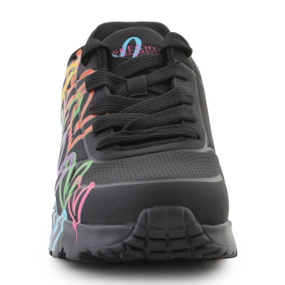 Skechers Uno LTE -sko - Spred kærligheden 314064L -bkmt Farverige hjerter sort 2
