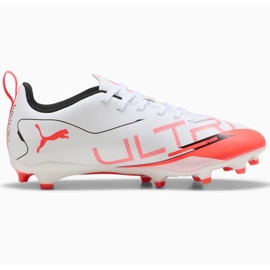Puma Ultra 5 Play FG/AG 108170-01 Hvide sko 1