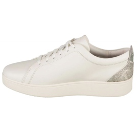 FitFlop Rally Crystal Sneakers Hy8-610 sko med zirkoner hvid 1