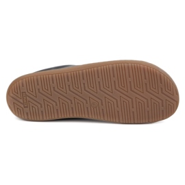 Barfodet minimalistisk læder wasak 0743w sort sort 9