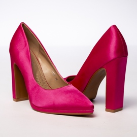 Kvinders lavana fuchsia pumper 2