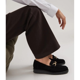 Kvinders lunova sorte loafers 1