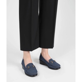 Kvinders Mirena Blue Loafers blå 2