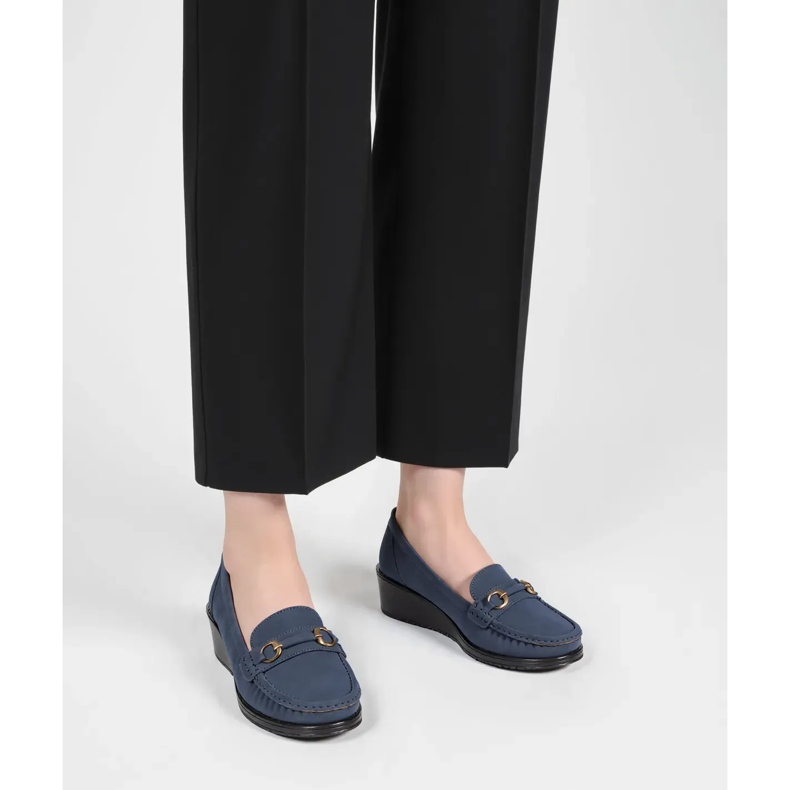 Kvinders Mirena Blue Loafers blå 2