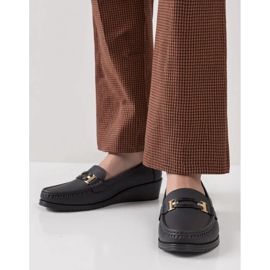 Kvinders velora sorte loafers 2