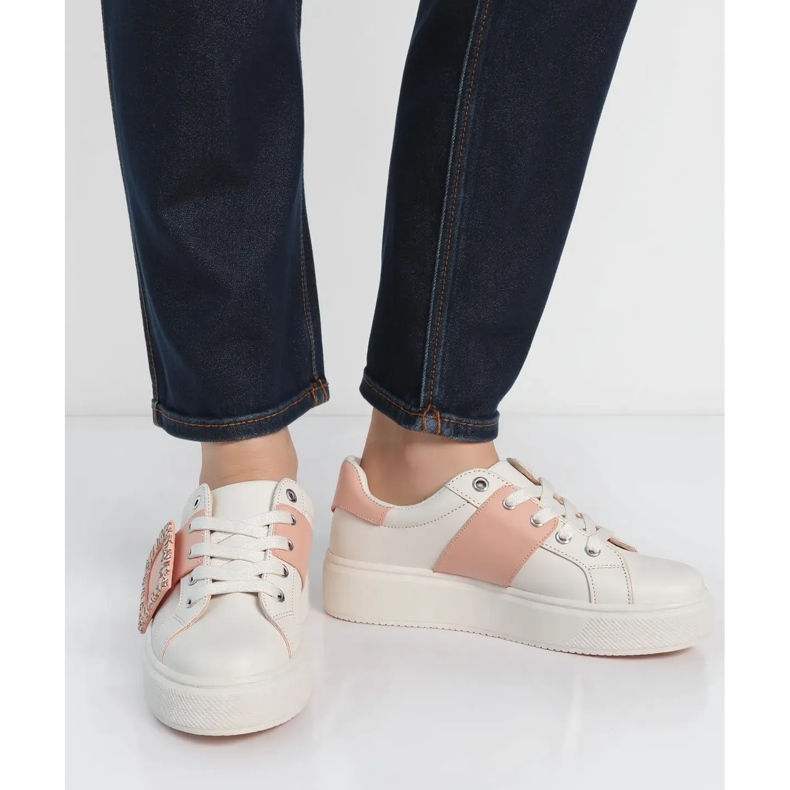 Kvinders mirelle lyserøde sneakers 2
