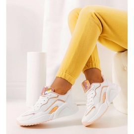 D/GMR Ingram hvide holografiske sneakers 2