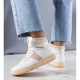 D/GMR Pink high-top sneakers fra Robin lyserød 1
