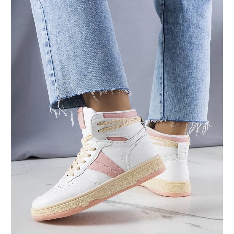 D/GMR Pink high-top sneakers fra Robin lyserød 1