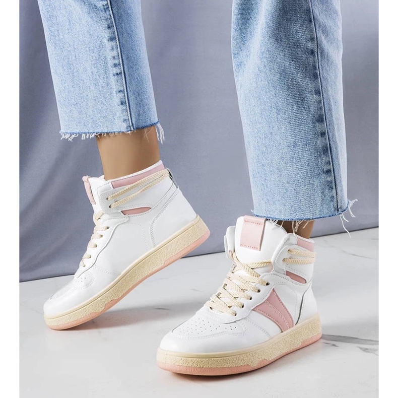D/GMR Pink high-top sneakers fra Robin lyserød 2