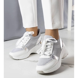 D/GMR Grå wedge sneakers fra Ann 2