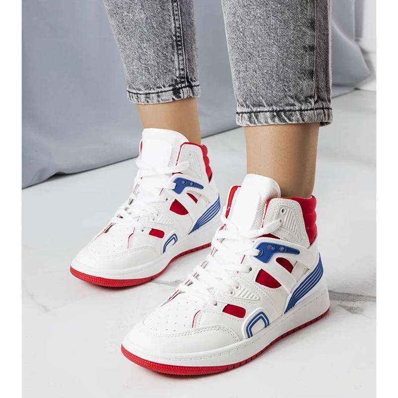 D/GMR Marjorie hvide high top sneakers 1