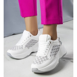 D/GMR Margie hvide sneakers med monogram 2