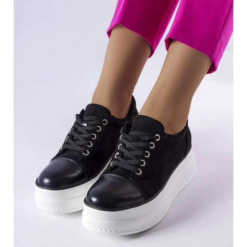 D/GMR Sorte Pascaline platform sneakers 2