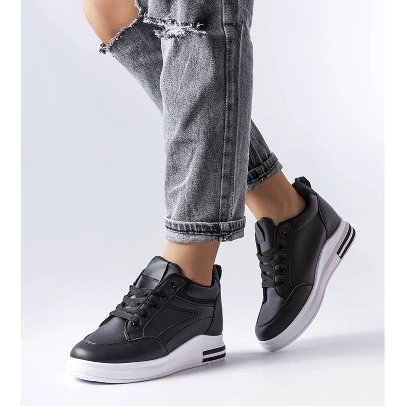D/GMR Bonevil sorte glitter sneakers 1
