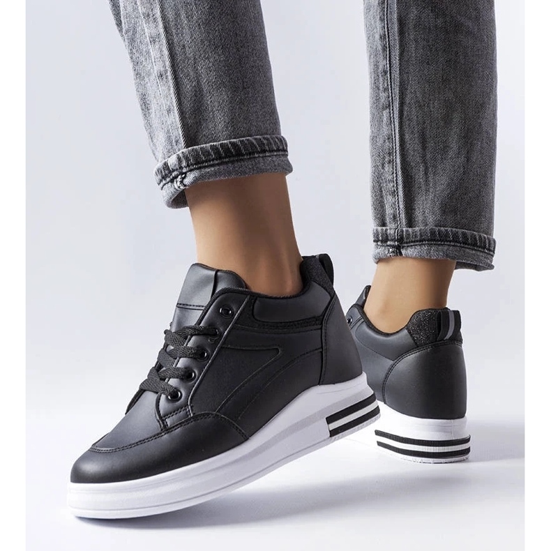 D/GMR Bonevil sorte glitter sneakers 2