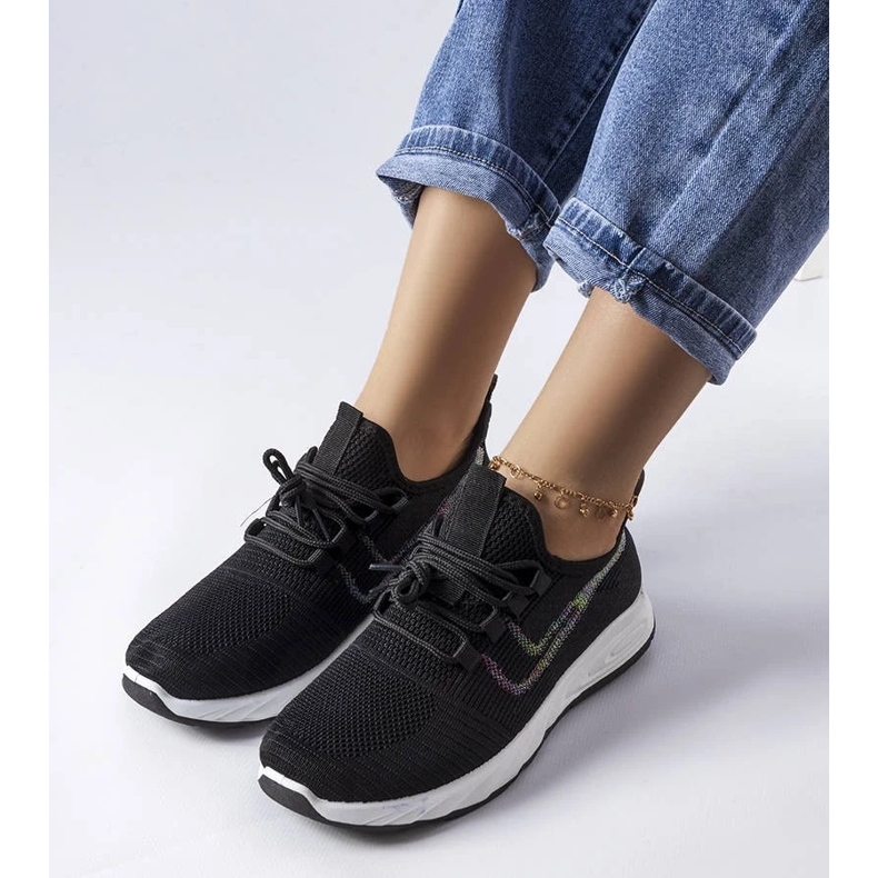 D/GMR Sorte tekstilsneakers fra McKeylor 2