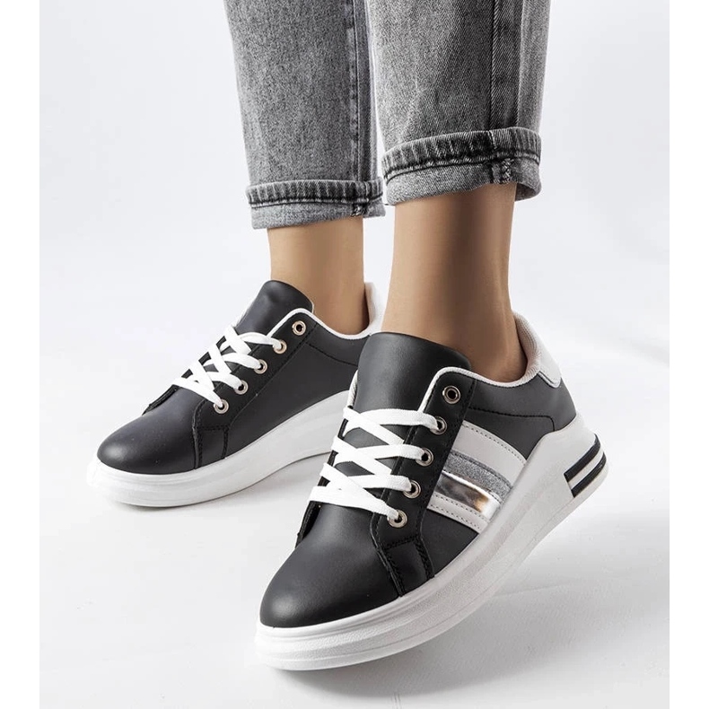 D/GMR Sacaton platform sorte sneakers 1